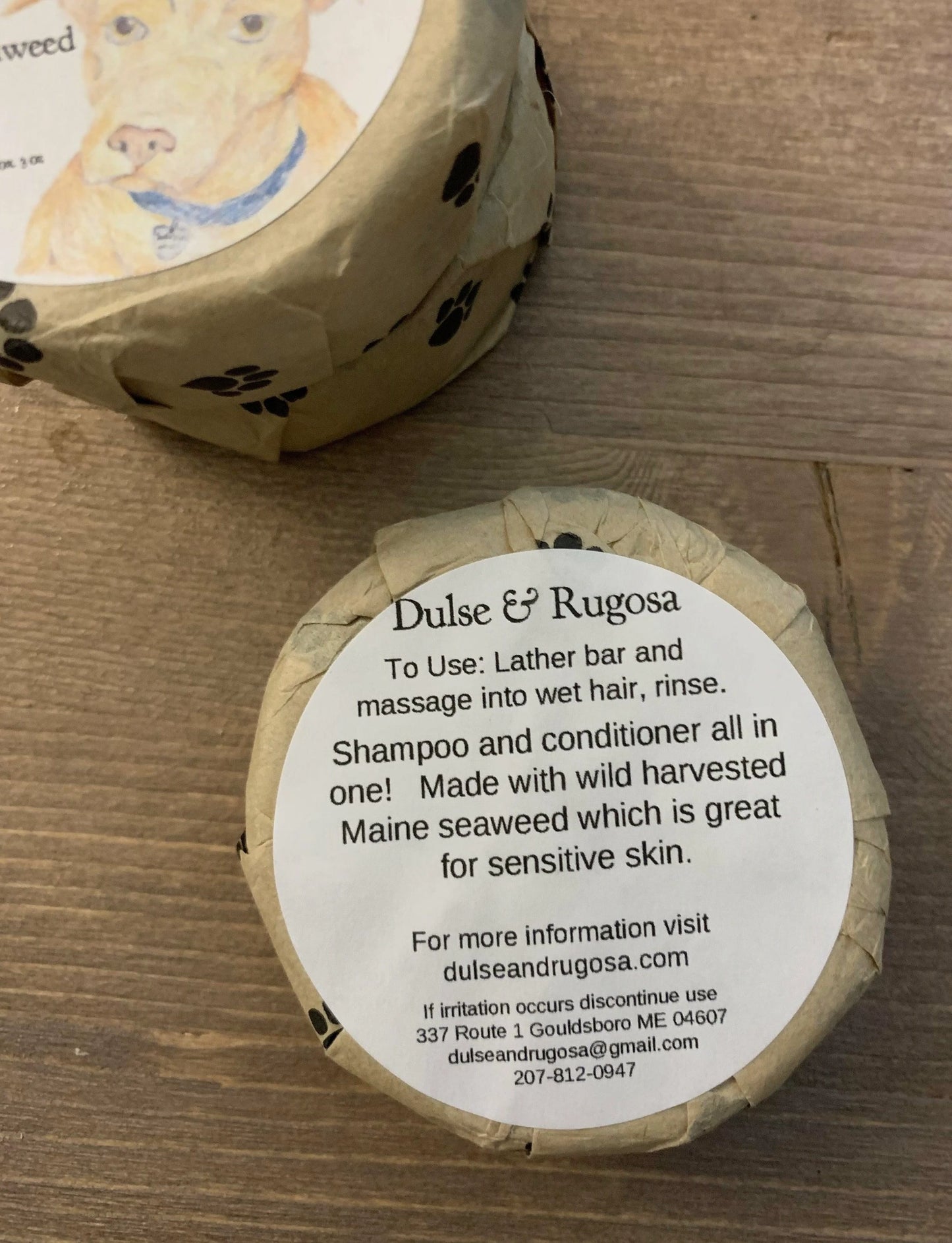 Dulse & Rugosa Zero Waste, Seaweed Rich Dog Shampoo