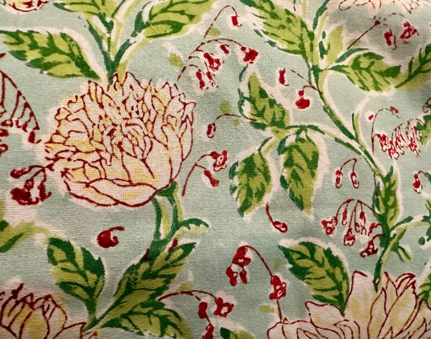 Floral Shower Curtain, Cotton