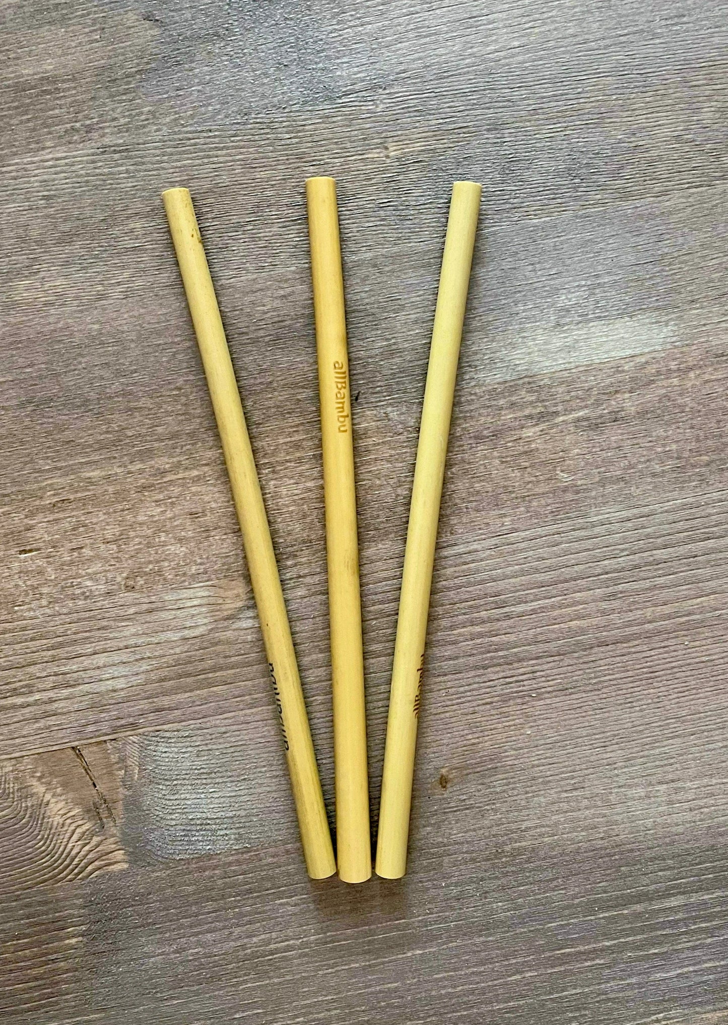 Reusable Bamboo Cutlery Set with Straws