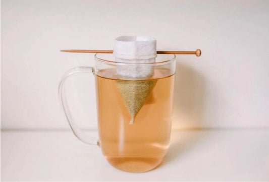 Reusable Tea Bag Set, Organic Cotton