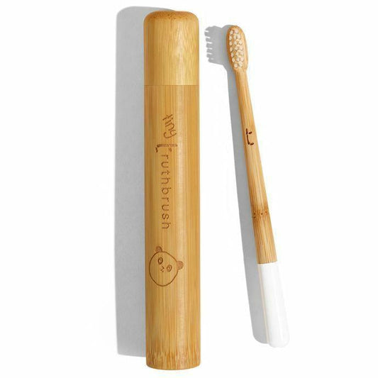 Bamboo Toothbrush Holder for Children - Ninth & Pine