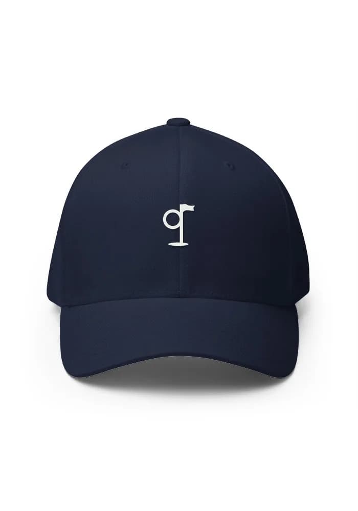 The Ninth Cap, a structured cap, in dark navy