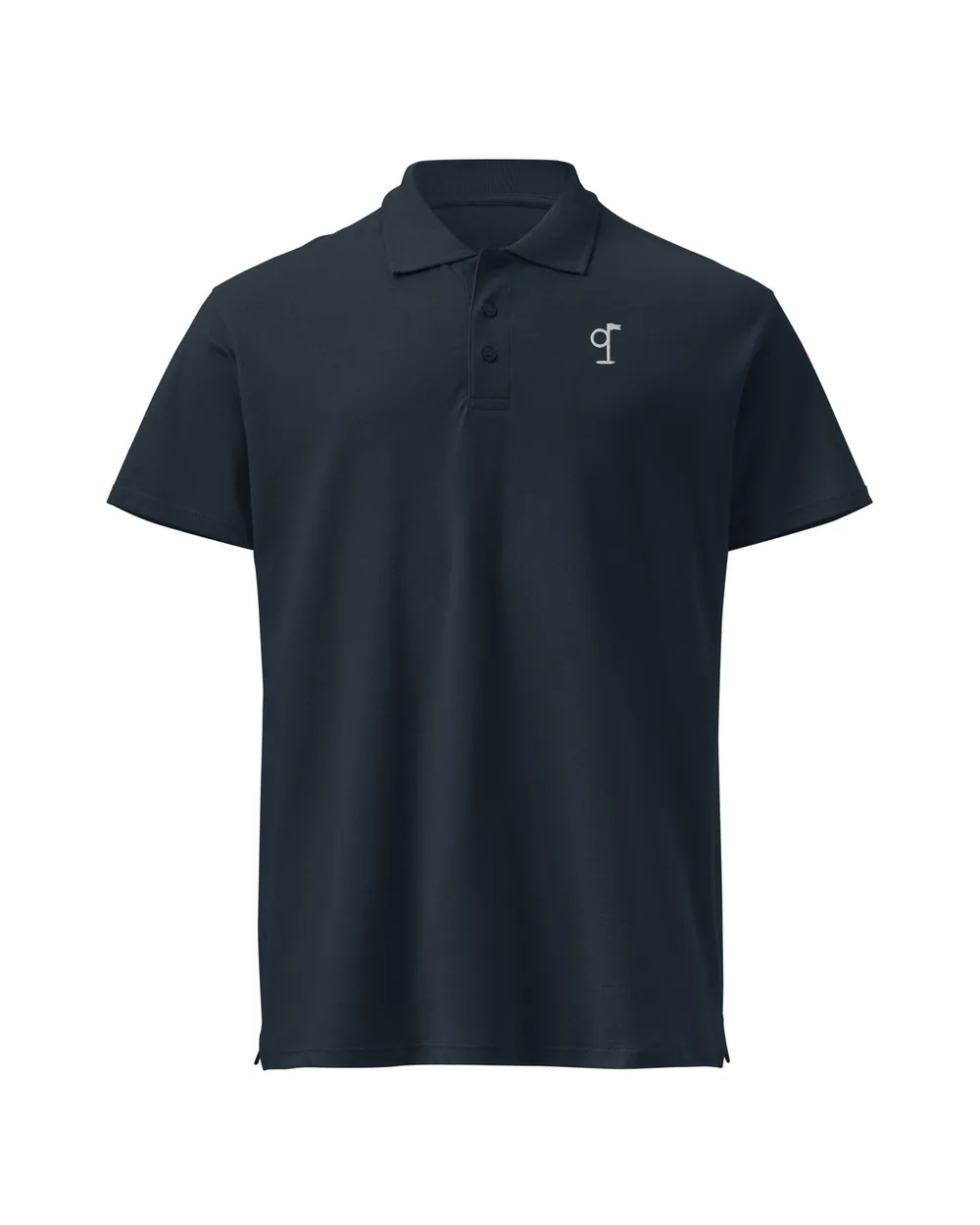 The Ninth Cotton Polo in navy