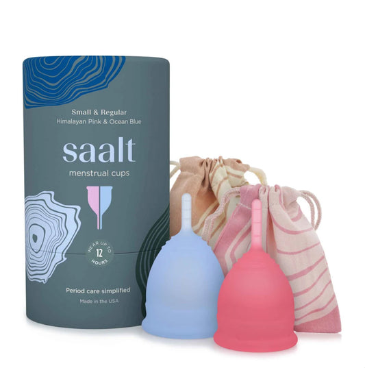 Period Care Menstrual Cups, Duo by saalt