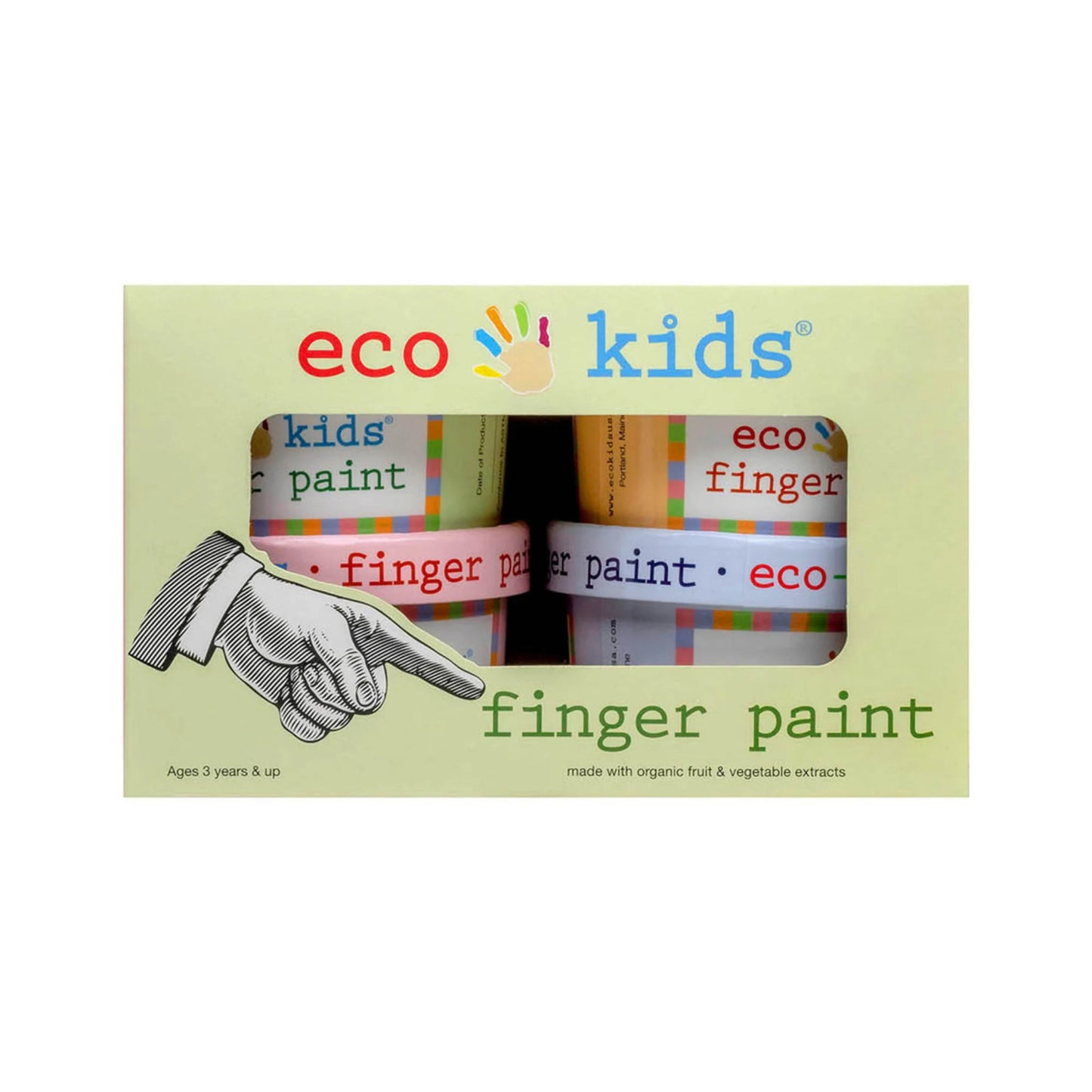Fingerpaints Natural Eco Kids