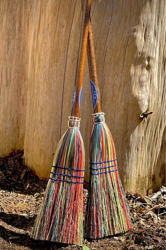 Childs Broom - Natural Broomcorn, Handcrafted