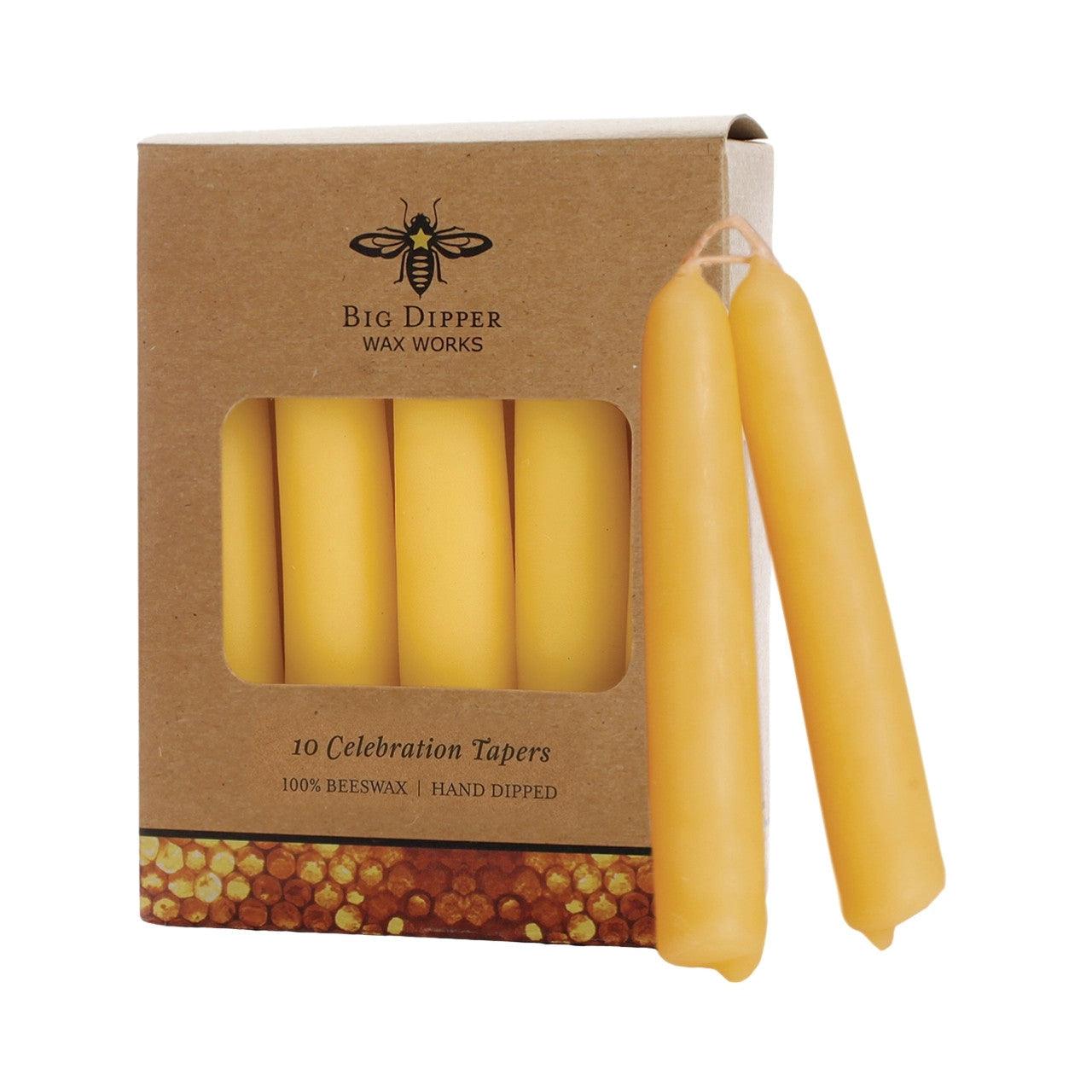 Celebration Tapers - 100% Beeswax Candles - Ninth & Pine