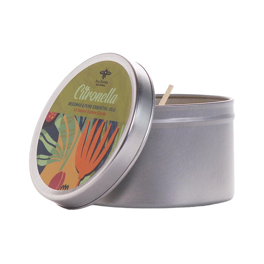 Citronella Candle in a Tin - Ninth & Pine