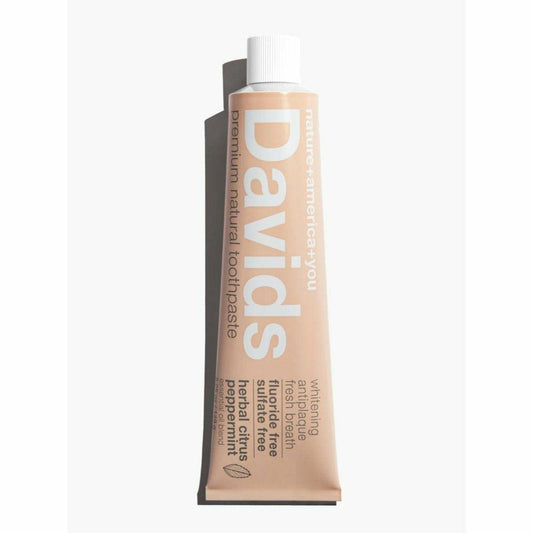 Davids Natural Toothpaste Herbal Citrus - Ninth & Pine