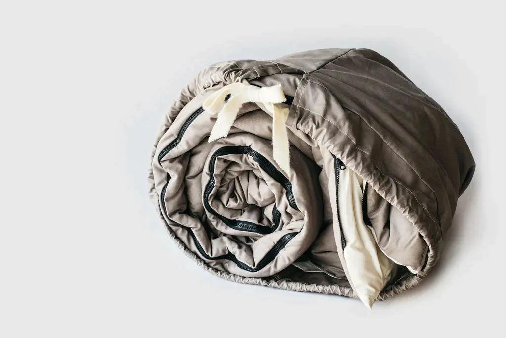 Natural Wool Sleeping Bag - Ninth & Pine
