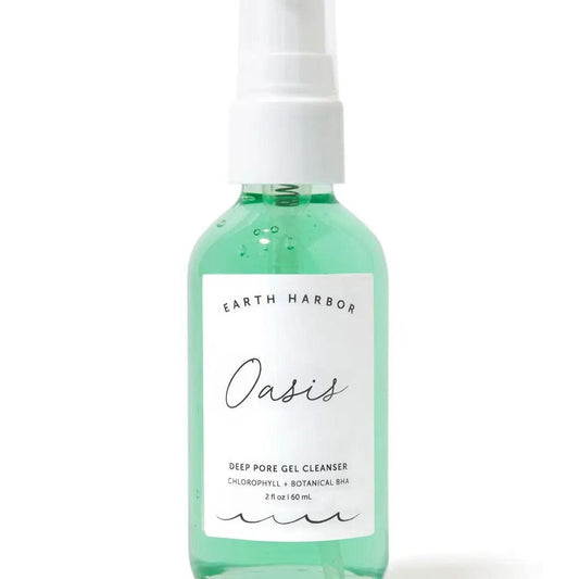 Oasis Face Cleanser - Deep Pore Gel Cleanser - Ninth & Pine