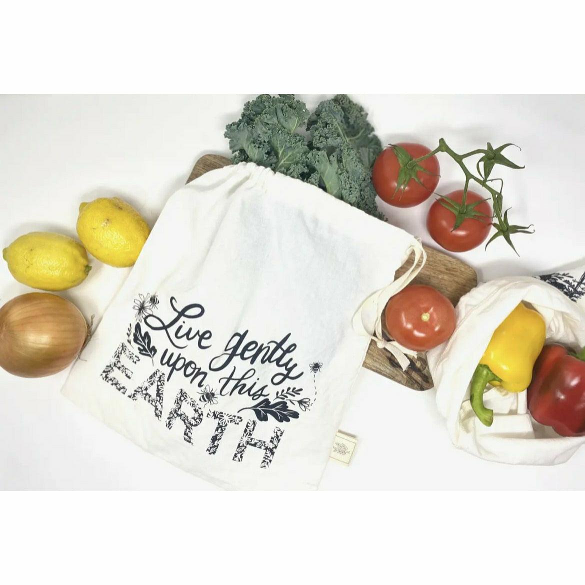 Bulk Food Bag, 100% Organic Cotton - Ninth & Pine
