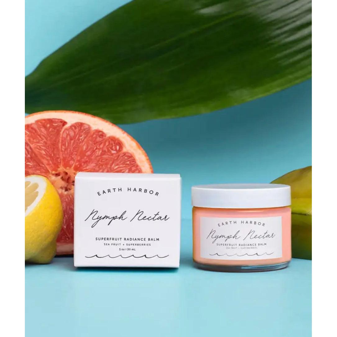 Earth Harbor Naturals, Nymph Nectar - Superfruit Radiance Balm - Sea Fruit + Super Berries - Ninth & Pine