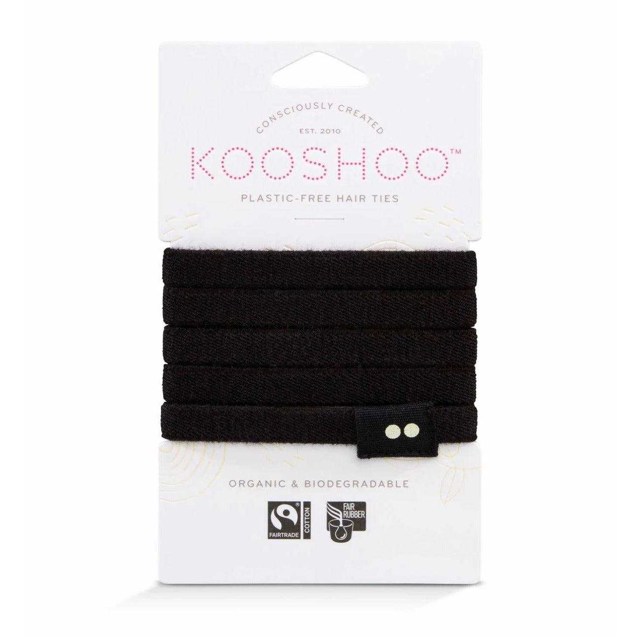 Hair Ties by KooShoo — Black - Ninth & Pine