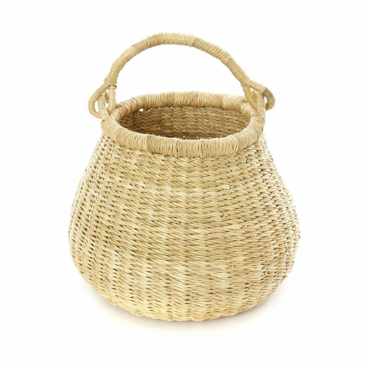Handwoven Baby Kettle Basket - Ninth & Pine