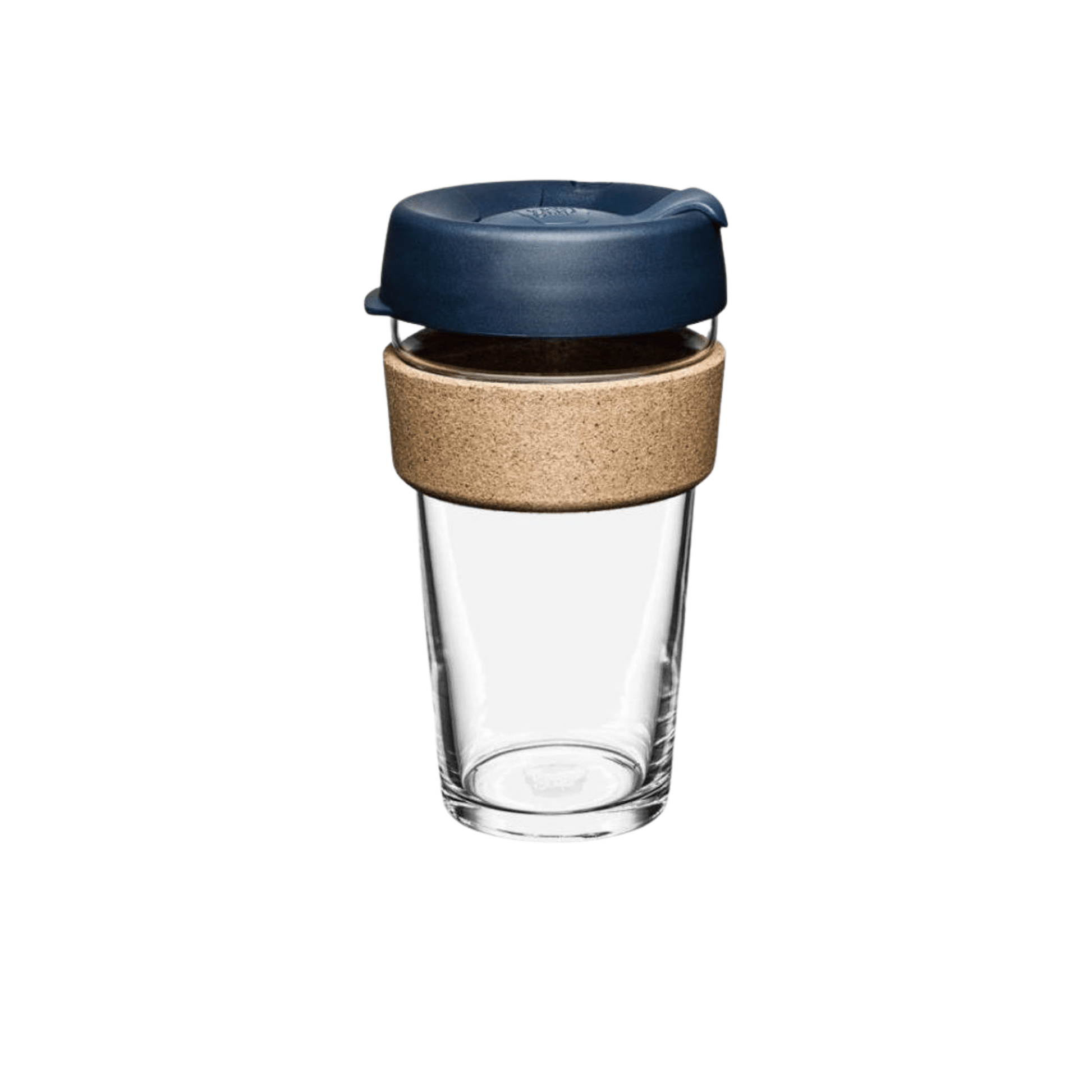 Keep Cup Brew Cup, Glass Coffee Cup with Cork - Ninth & Pine