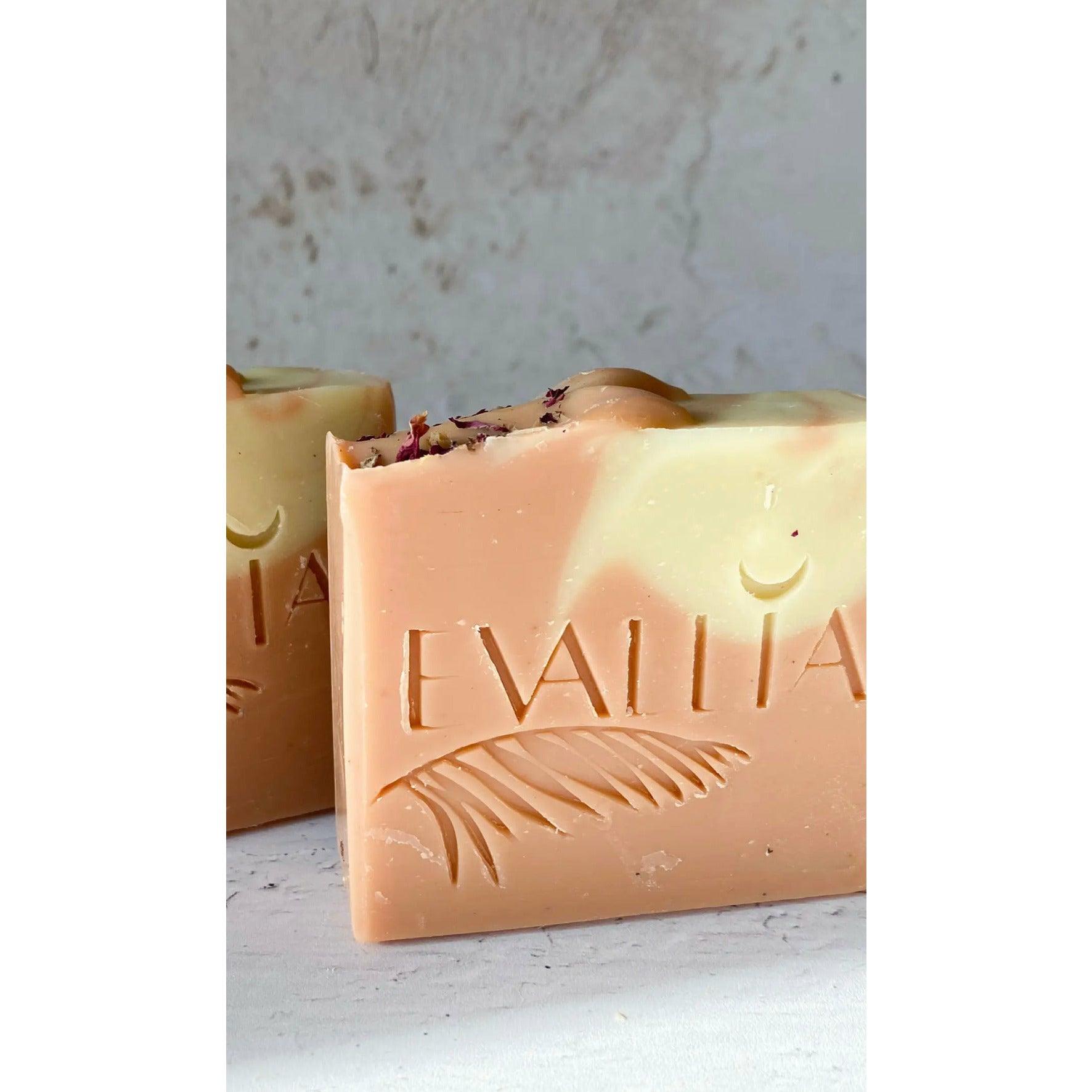 Rose Soap with Geranium and Rose Clay