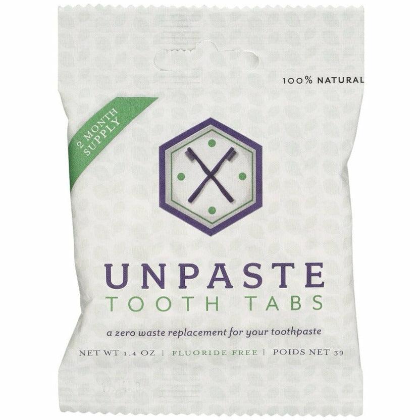 Unpaste Tooth Tablets - Zero Waste Toothpaste - Ninth & Pine