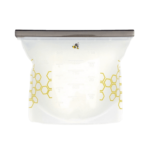 Silicone Food Storage Bag | Reusable, Washable - Ninth & Pine