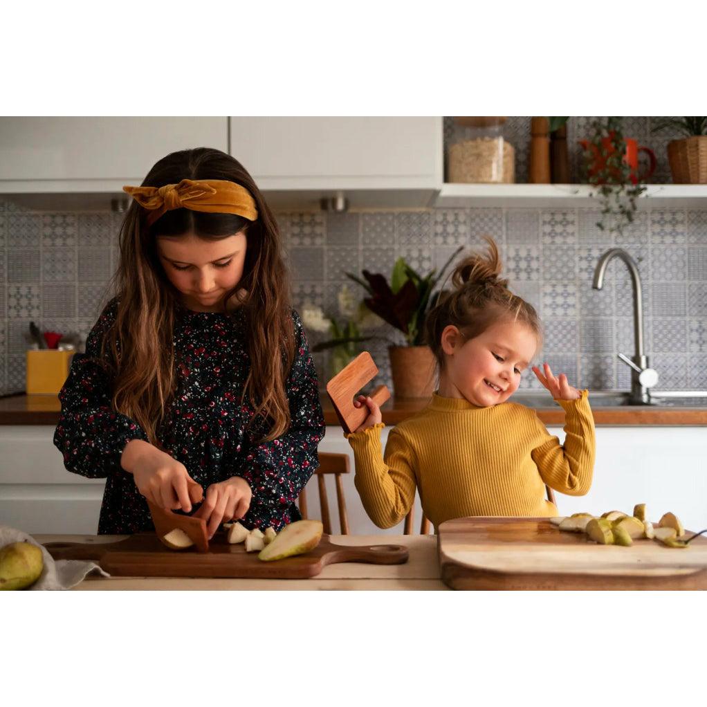 Wooden Knife for Kids for Kitchen or Play Dough - SKÅGFÄ Träkniv