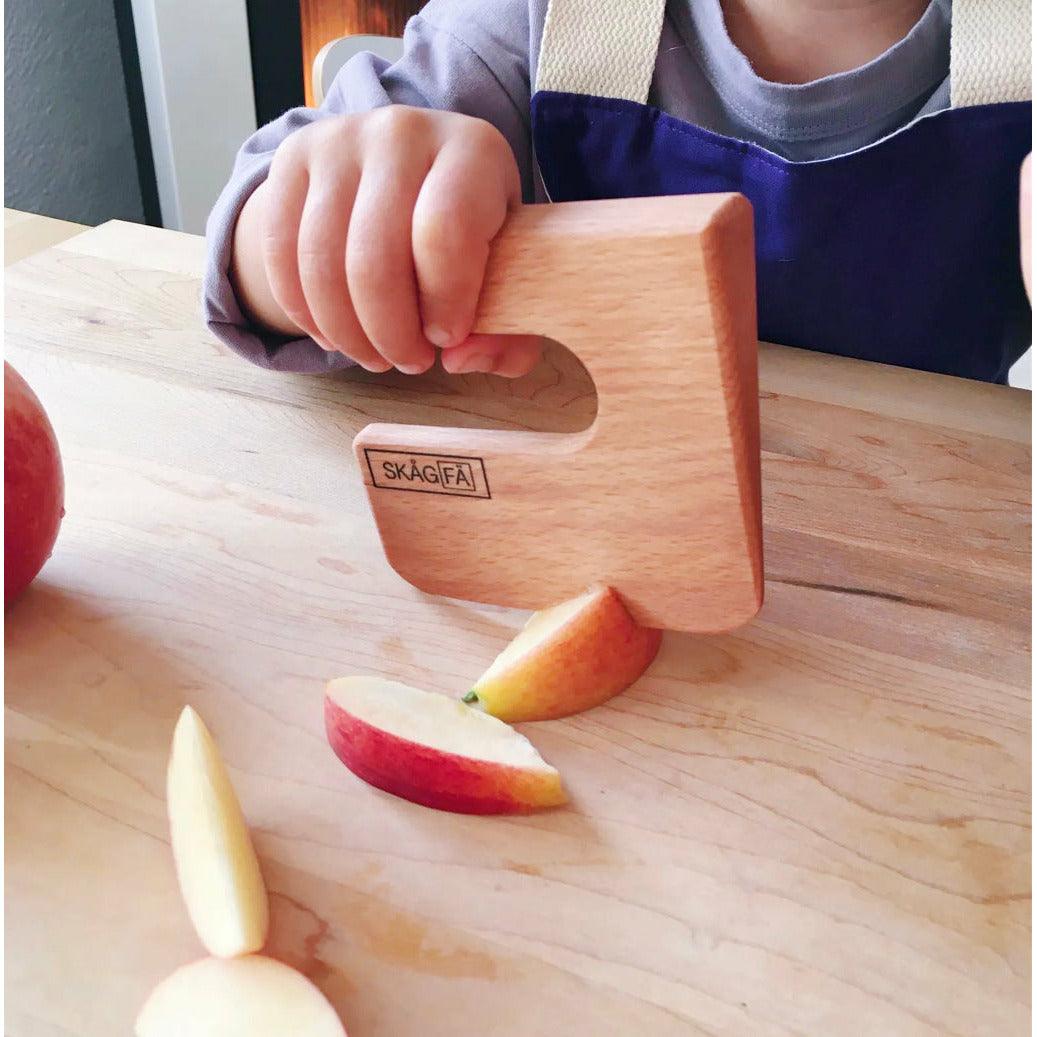 Wooden Knife for Kids - SKÅGFÄ Träkniv Collection - Ninth & Pine